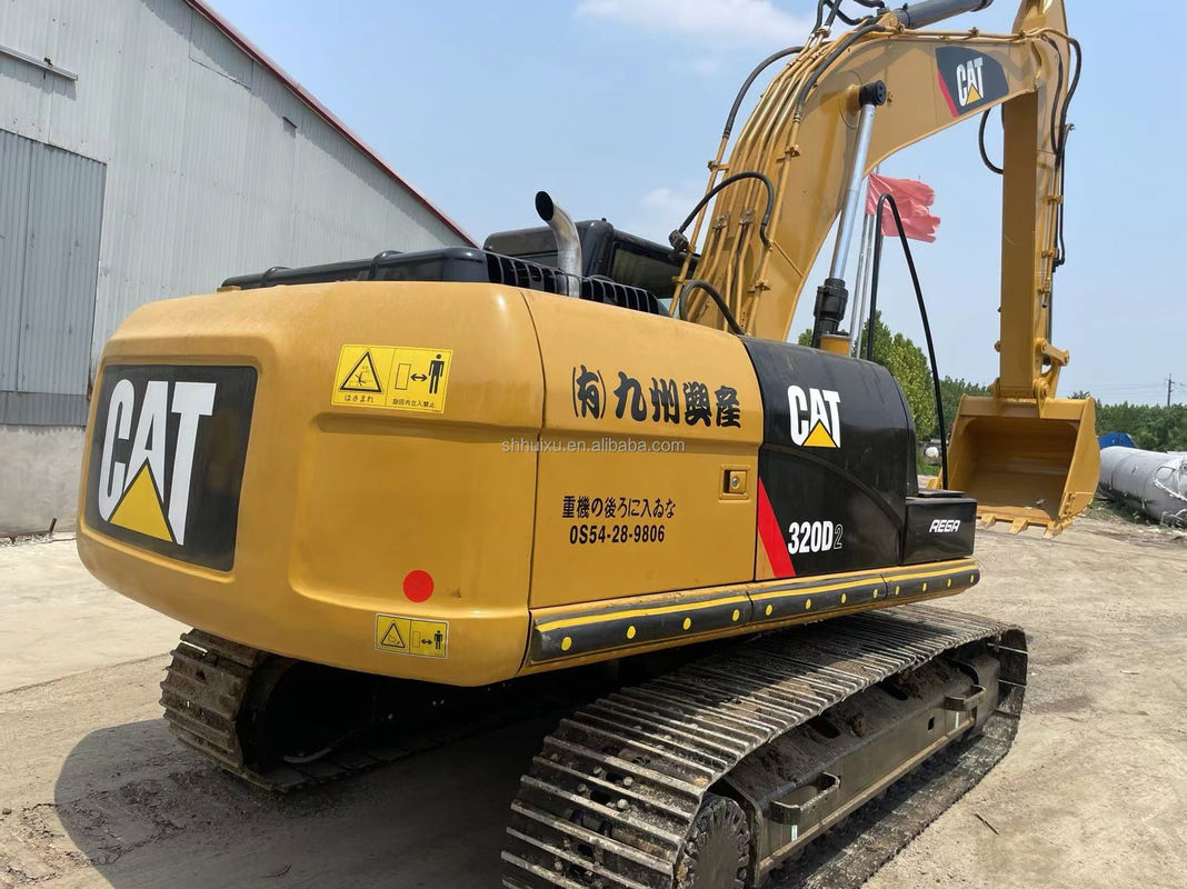 oryginalna farba używana koparka Cat 320d w Chinach Szanghaj używany Cat 320d na sprzedaż
