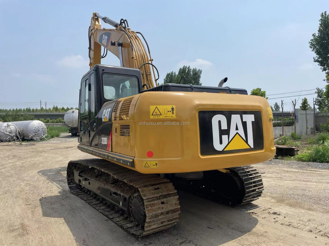 oryginalna farba używana koparka Cat 320d w Chinach Szanghaj używany Cat 320d na sprzedaż