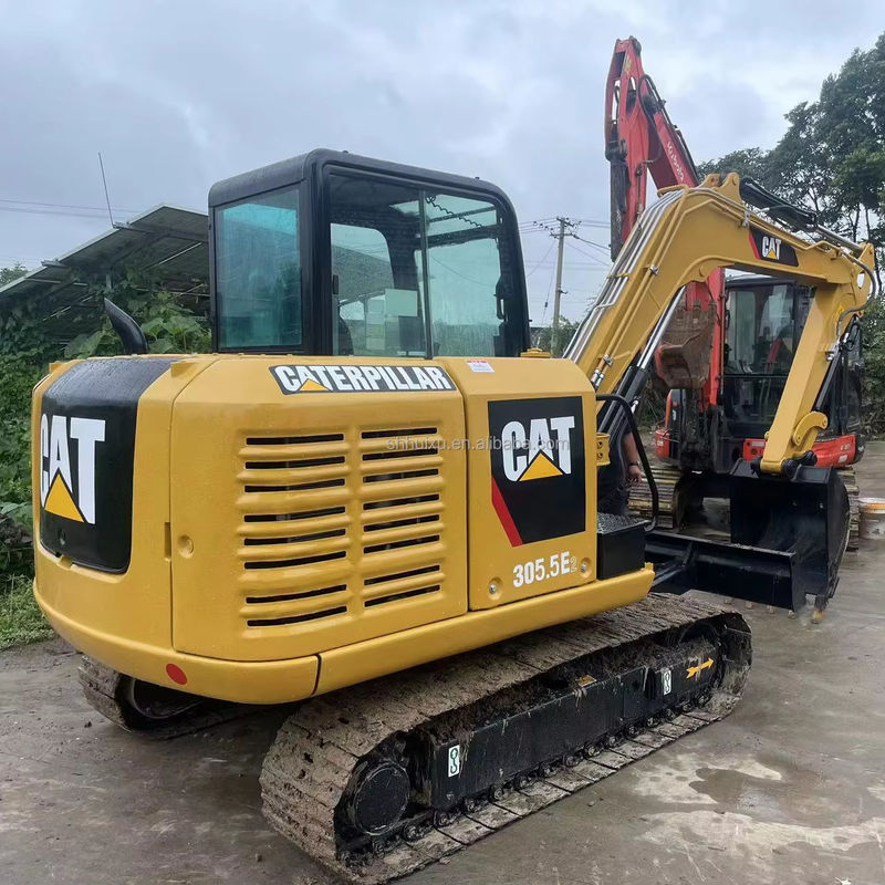 Chińskie tanie koparki CAT 305,5E2 5T mini koparki używane budownictwo koparki