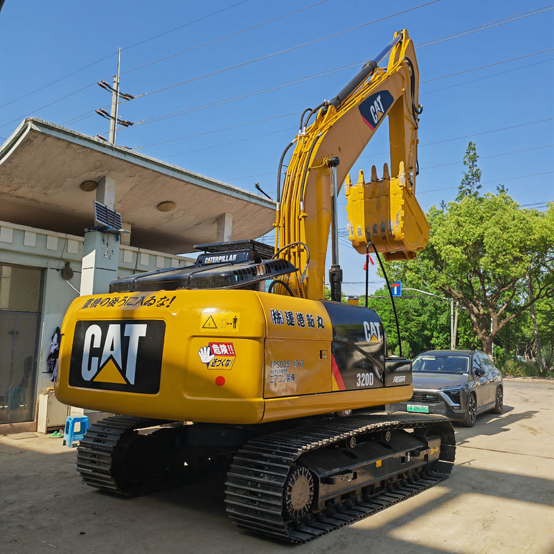 20tonowa używana koparka cat320d/drużyna wysokiej jakości koparka crawler cat320d z niskim czasem pracy do sprzedaży