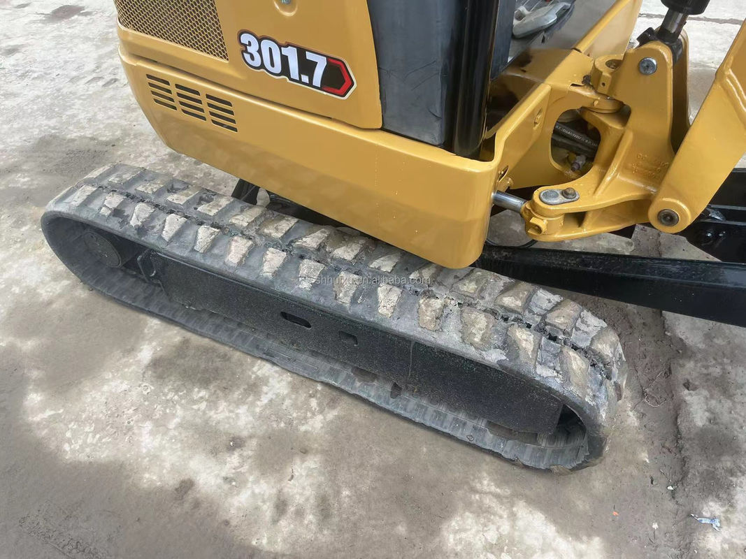 używany mini grabarz cat301.7 z gumowym torem/ używany mini grabarz cat301.7 z tanią ceną na sprzedaż