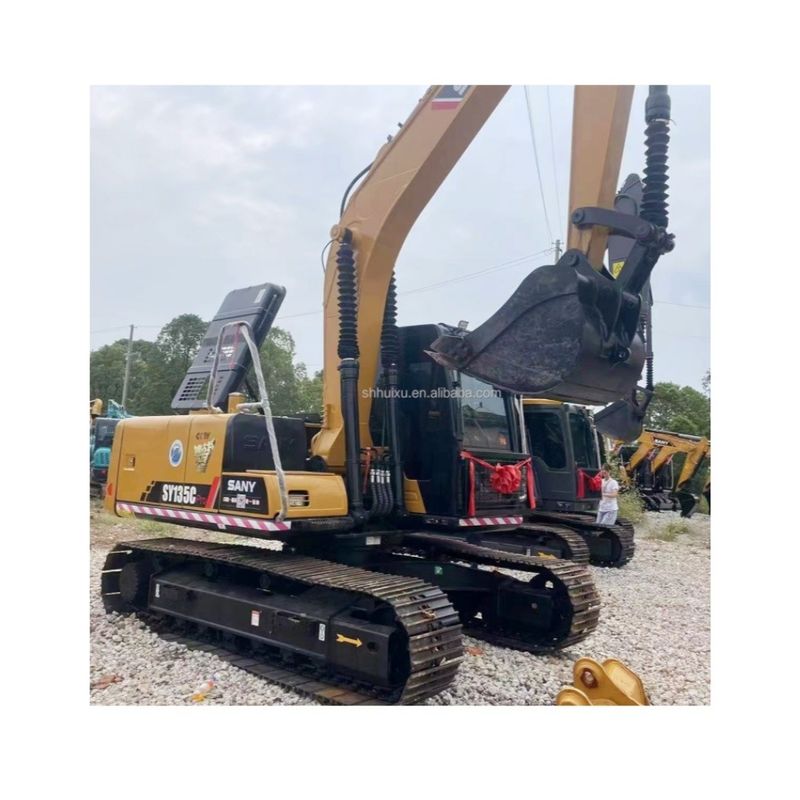 Wykorzystany 13 tonowy grabarz SANY 135 CHINA MAID EXCAVATOR SANY ORIGINAL SANY 135 Z NIEWIELKĄ CENĄ