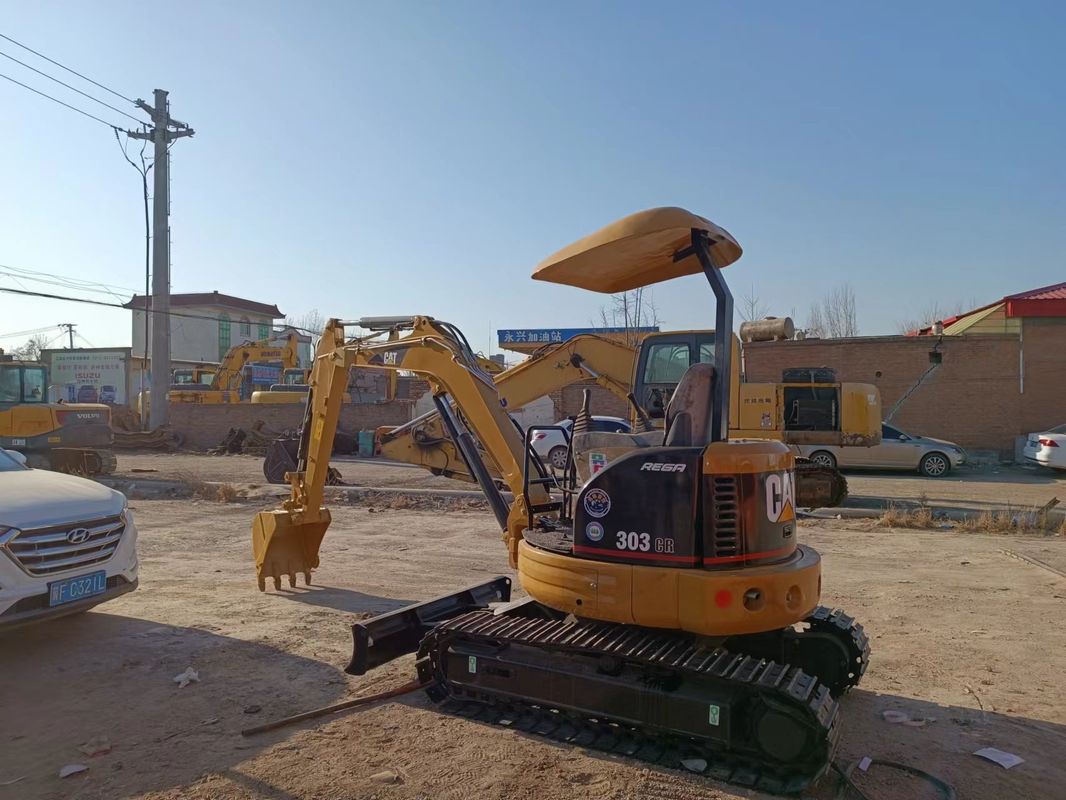 EPA używany mini grabarz 1ton 3ton 5ton CAT301.7 CAT303 CAT303E CAT305 Tanie mini maszyny do kopania używane CAT303