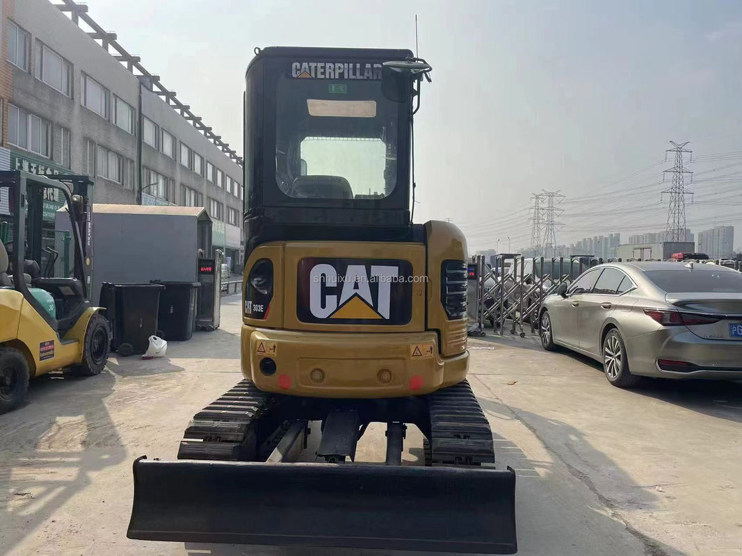 Używany Cat 303E Mini Cat 303 z użyciem z wysoką wydajnością 0.38m3 pojemność wiadra