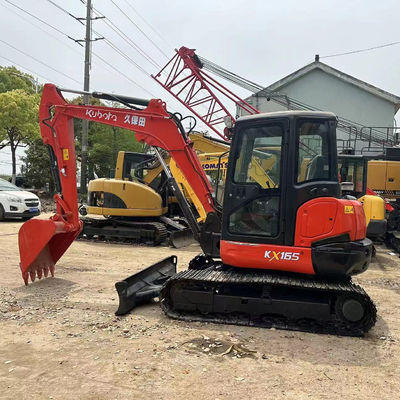 Stosowany mini koparz Kubota165 pochodzenie japońskie niska cena/od użycia hydrauliczny żeglarz Koparz Kubota165 Wysoka jakość