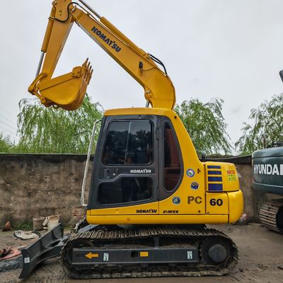 używany worek komatsu koparka komatsu pc60/niskie godziny pracy wysoka moc kopania używany komatsu pc60 w sprzedaży
