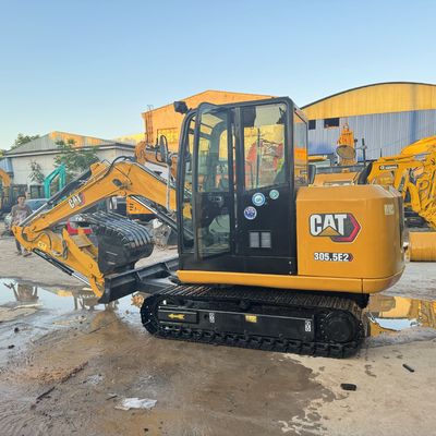 Zgodne z normami emisji UE wykorzystywane koparki koparki CAT 305.5E2 mają certyfikaty EPA i CE najlepsza jakość najlepsza cena